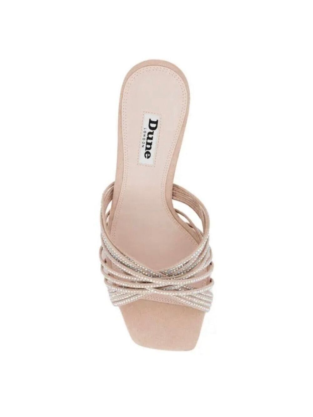 NWT Dune London Blush Marquees Strappy Sandals 38/8